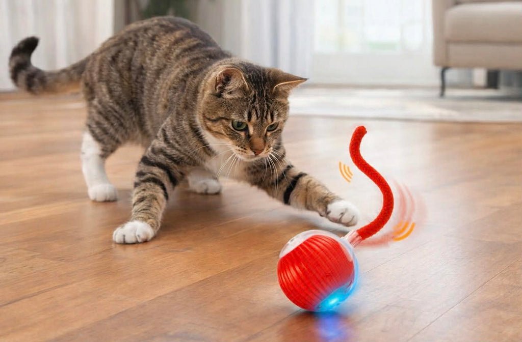 Votre chat s’ennuie ? Cette balle le rendra fou en 5 secondes 😻