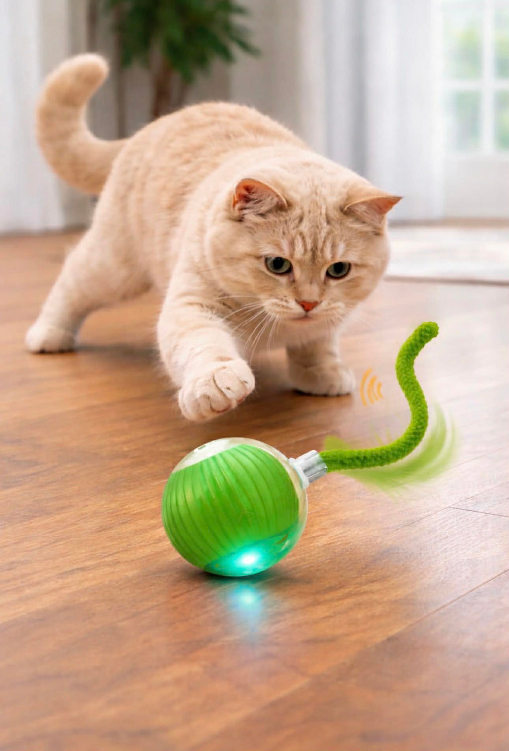 Votre chat s’ennuie ? Cette balle le rendra fou en 5 secondes 😻