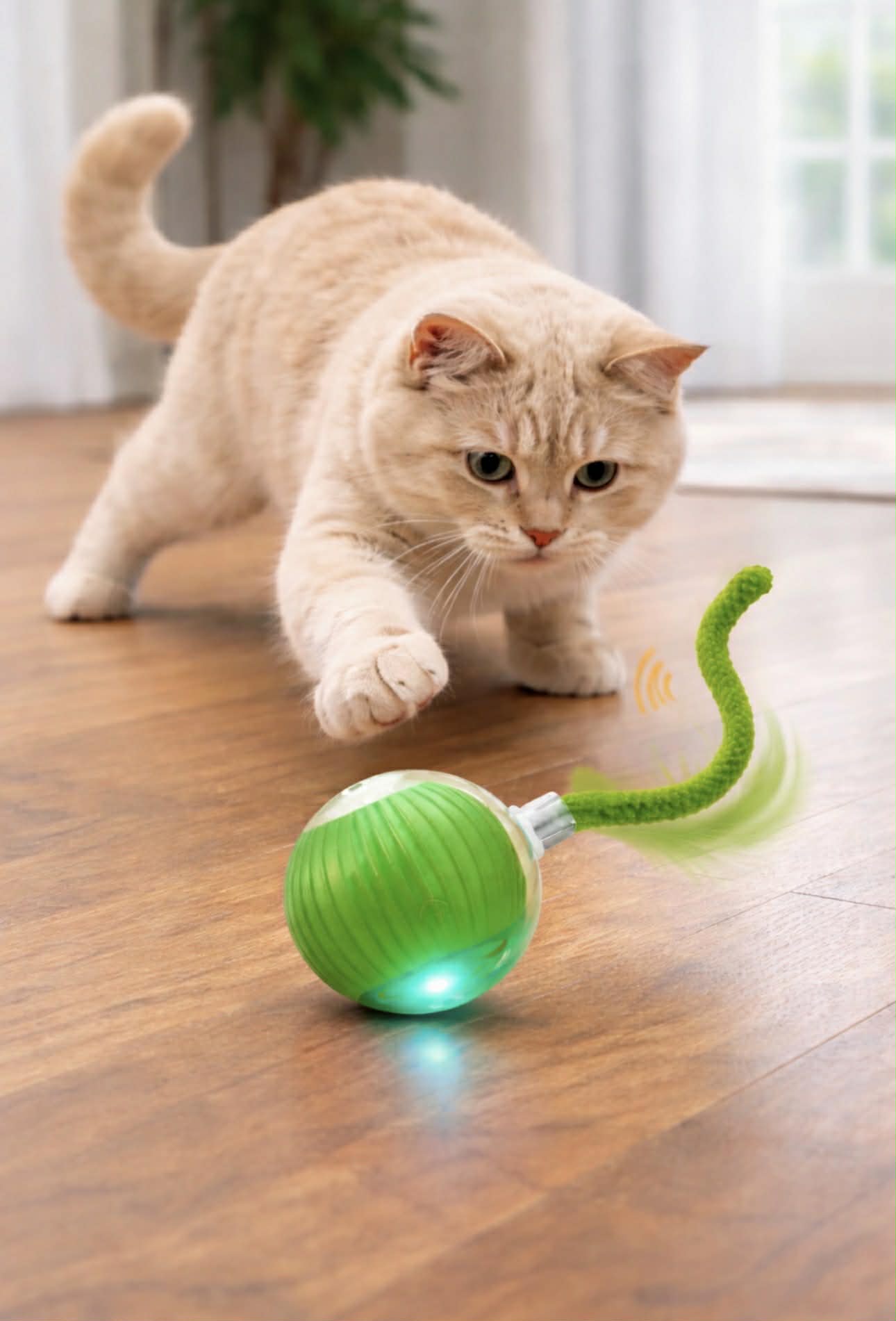 Votre chat s’ennuie ? Cette balle le rendra fou en 5 secondes 😻